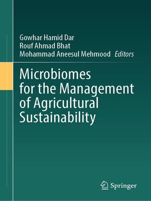 cover image of Microbiomes for the Management of Agricultural Sustainability